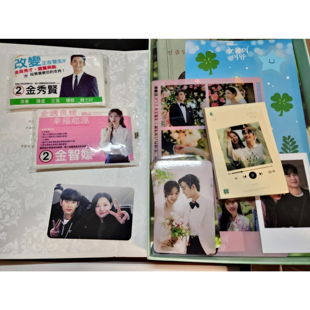 淚之女王 週邊 寫真書  小卡 原聲帶 筆記本 OST-細節圖2