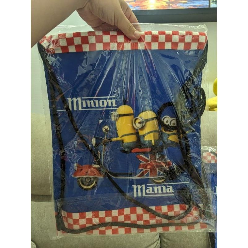 便宜出清 全新 神偷奶爸 小小兵束口袋後背包-細節圖2