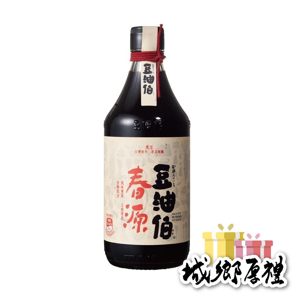 【豆油伯】春源釀造黑豆醬油500ml-細節圖2