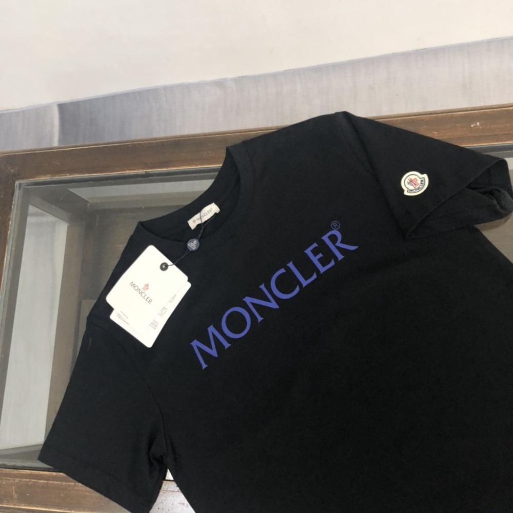 A系列🔥🔥 Moncler 新款男士圓領短袖 T恤 專柜-細節圖3