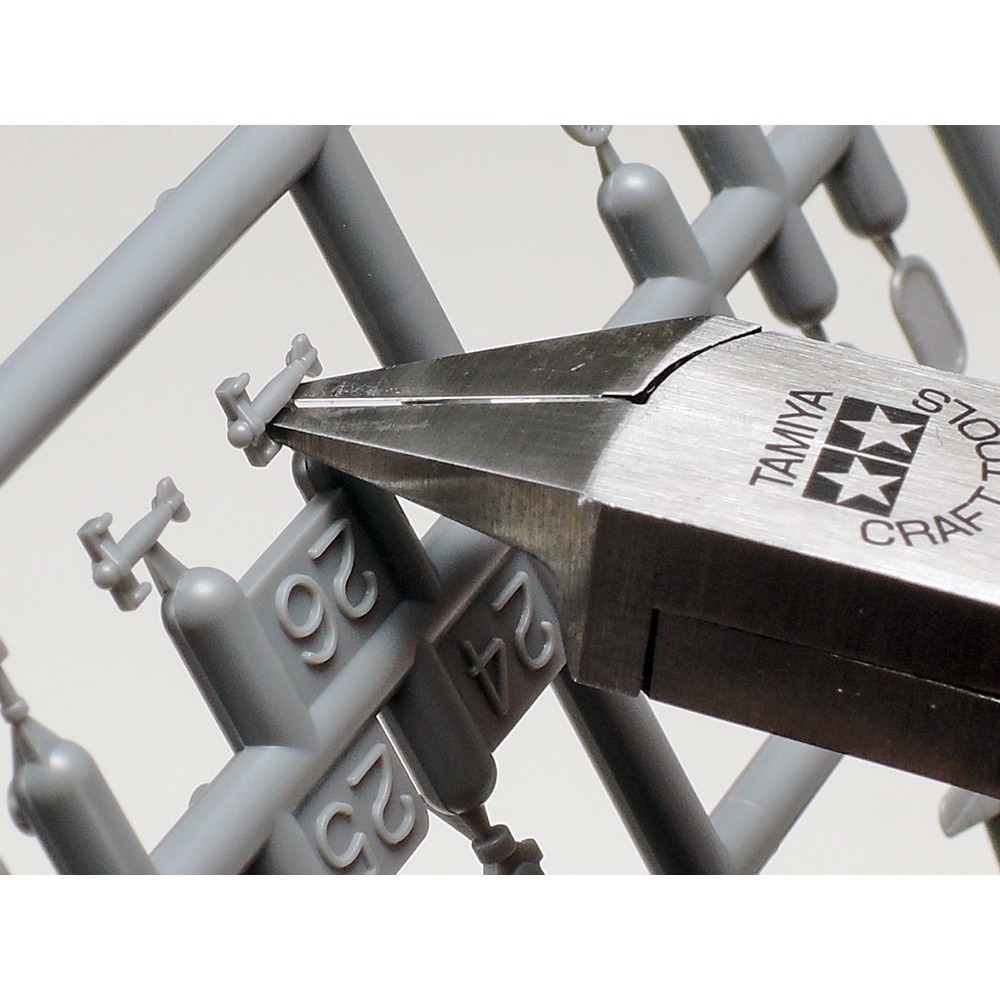 【奇奇模型】日本田宮超薄刃斜口剪 模型專用剪鉗74123-細節圖4