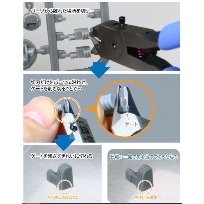 【奇奇模型】GodHand神之手 SPN-120究極 頂級模型專用斜口剪-細節圖9