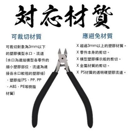 【奇奇模型】Gorilla精密超薄單刃模型鉗(Type-S)(內附真牛皮鉗套）模型專用斜口剪-細節圖7