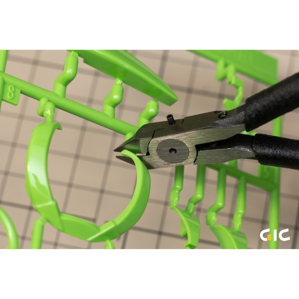 【奇奇模型】GIC 超薄刃斜口鉗 虎爪2.5 模型專用單刃斜口剪TC-02-細節圖5