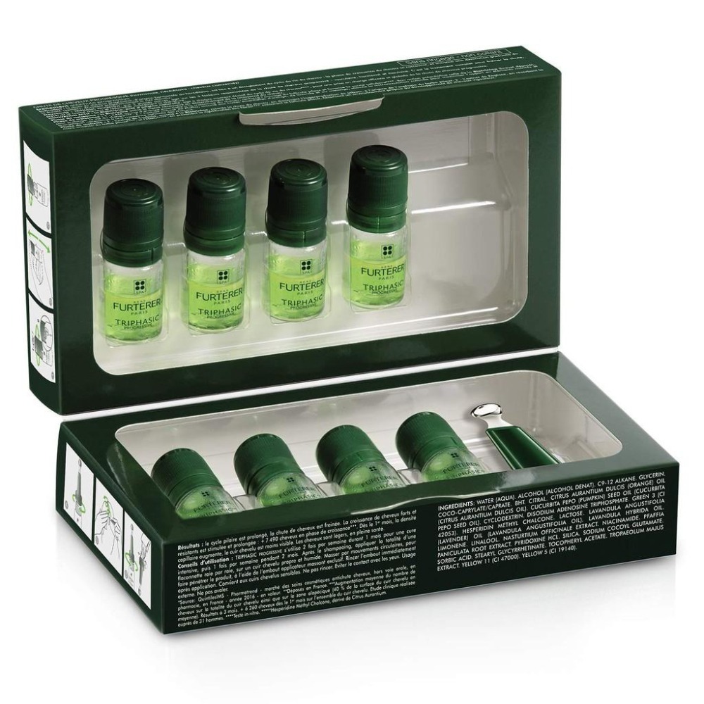 現貨 法國 萊法耶 新版三項森髮調理液8*5.5ml   Rene Furterer-細節圖2