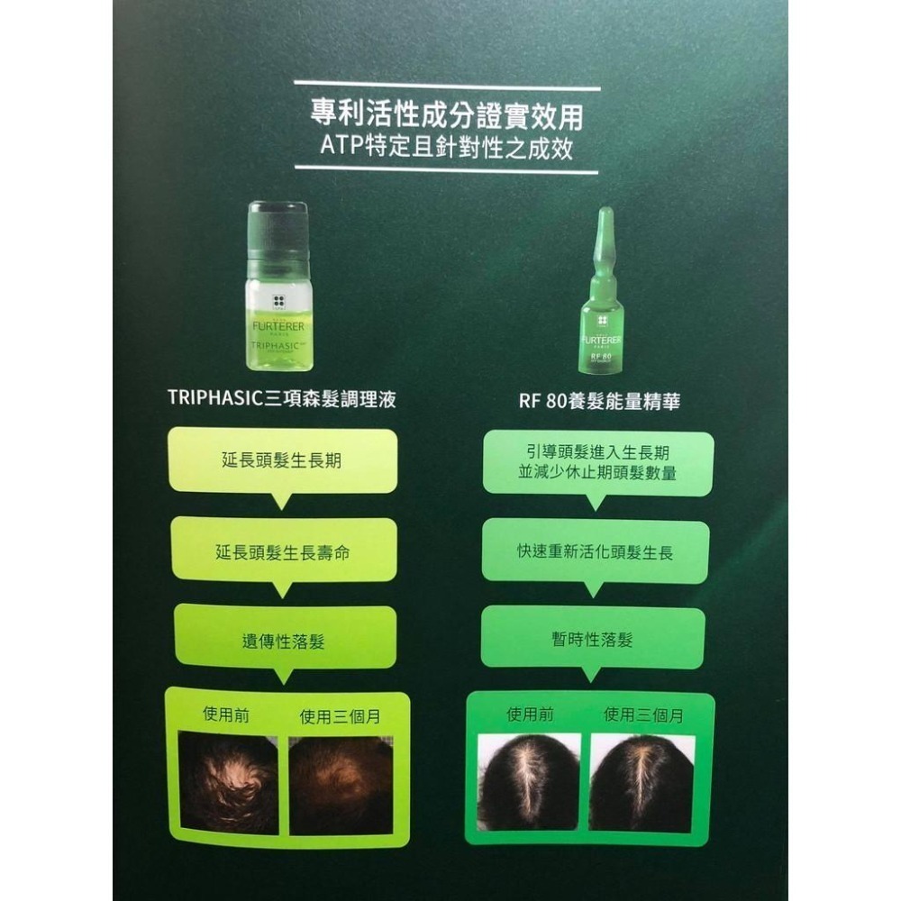 現貨 法國 萊法耶 新版三項森髮調理液8*5.5ml   Rene Furterer-細節圖7
