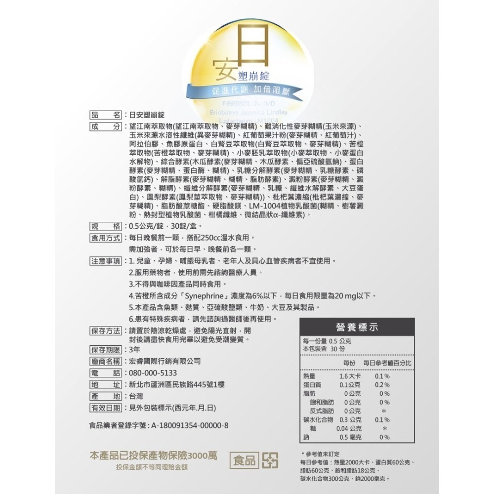 【有雷標】iVENOR日安塑崩/晚安塑崩膠囊 30粒/日夜速崩/雷標 效期新(公司貨)-細節圖4