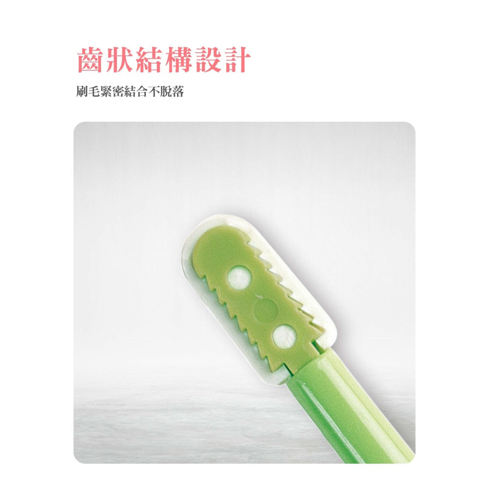 DOOBY大眼蛙 手握乳牙刷 兒童牙刷 乳牙刷 嬰兒牙刷 寶寶牙刷-細節圖2