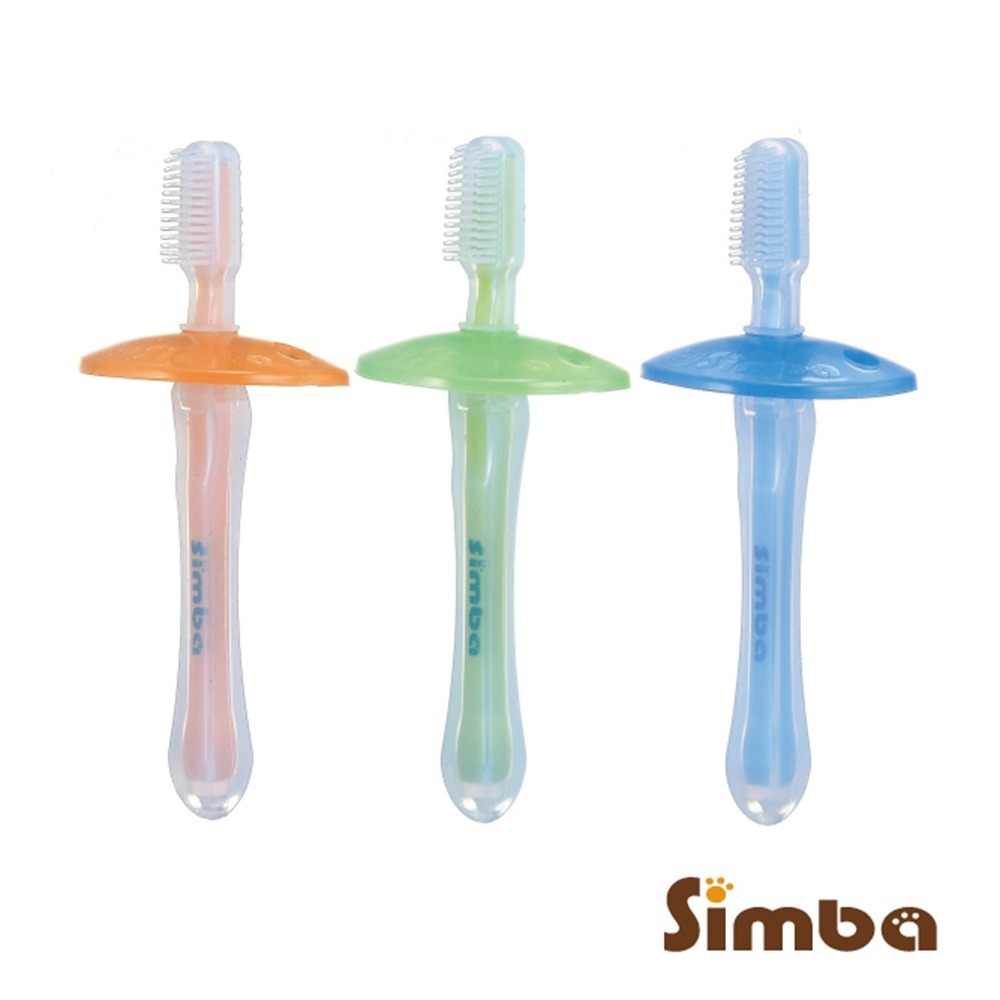 小獅王辛巴 安全矽膠練習牙刷(兒童牙刷/學習牙刷/寶寶牙刷)-細節圖5