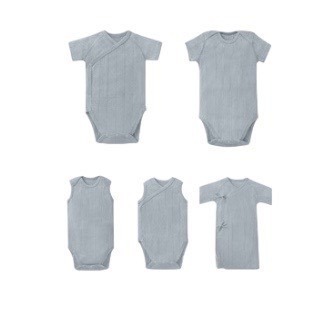 小獅王 Air Upper透氣棉開襟包屁衣60cm/70cm(短袖、無袖) 圓領包屁衣80cm 肚衣 新生兒-細節圖10