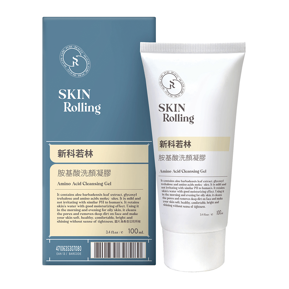 新科若林(蒙娜麗莎)胺基酸洗顏凝膠100ml(新包裝)公司貨 保濕洗面乳  洗面乳 胺基酸洗面乳-細節圖3