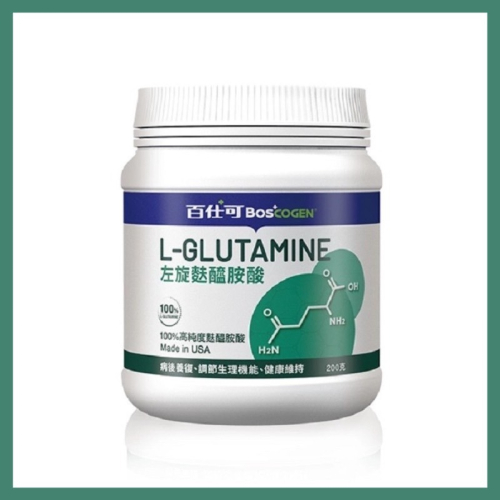 🔥快速出貨🔥百仕可 左旋麩醯胺酸L-Glutamine (200g/罐)