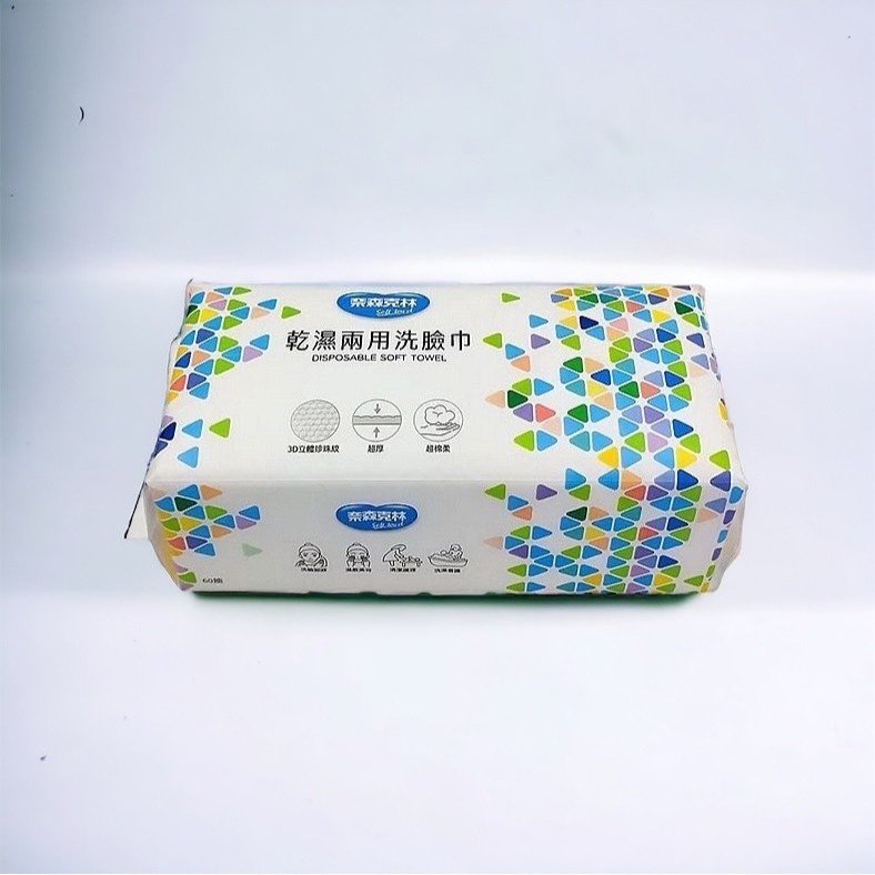 奈森克林乾 濕兩用洗臉巾60抽/包 超厚款 乾濕兩用巾 洗臉巾-細節圖2