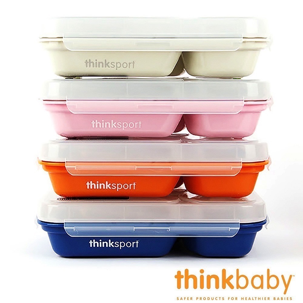 美國 thinkbaby 兒童不鏽鋼餐具組 餐盤組 兒童餐具 食物分裝盒 304不鏽鋼 兒童學習餐具組-細節圖8