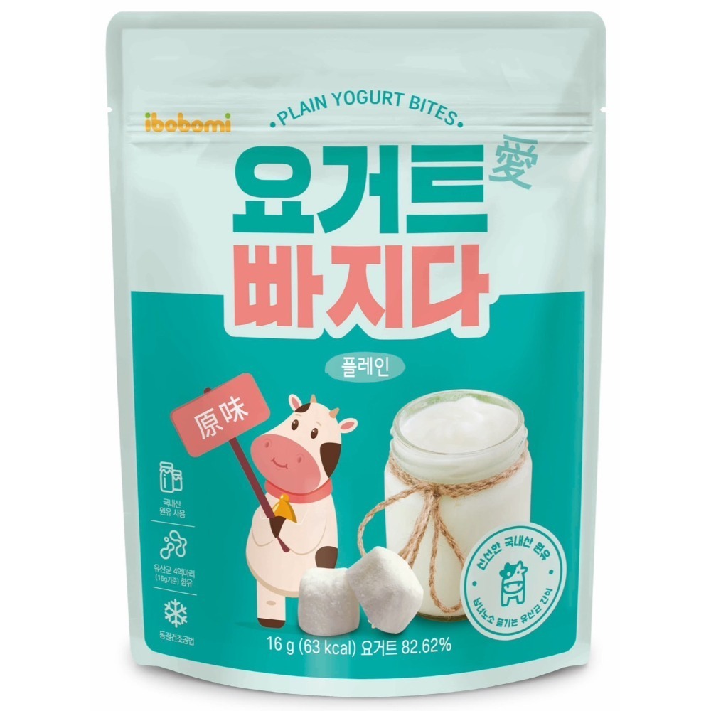 ibobomi乳酸優格點心-原味10M+