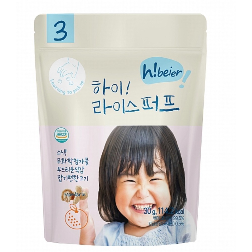 韓國ibobomi Hibeier嬰兒米餅 米棒 米花 片狀米餅 乳酸菌優格 海苔酥 無調味海苔 寶寶零食-規格圖6