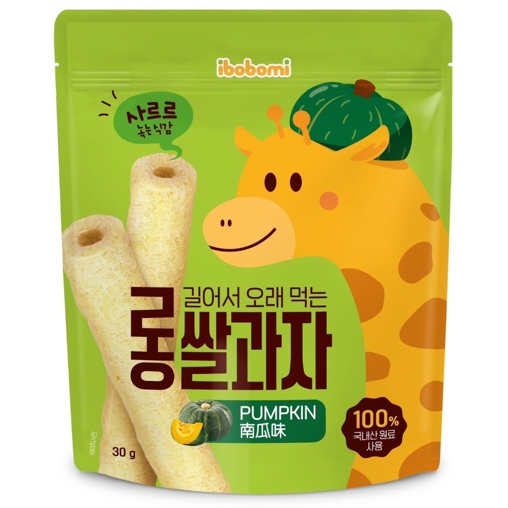 韓國ibobomi Hibeier嬰兒米餅 米棒 米花 片狀米餅 乳酸菌優格  寶寶零食-規格圖5