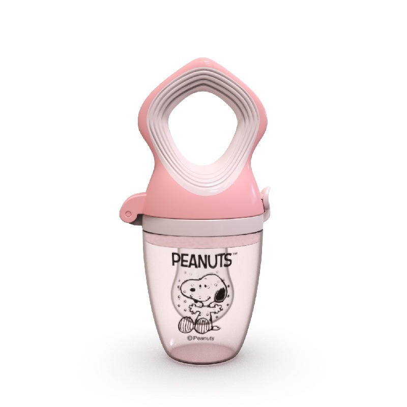 史努比 叉匙餐具組 食物咬咬棒 兒童圍兜 軟湯匙 固齒器 嬰兒指套牙刷 兒童餐具 SNOOPY-規格圖11