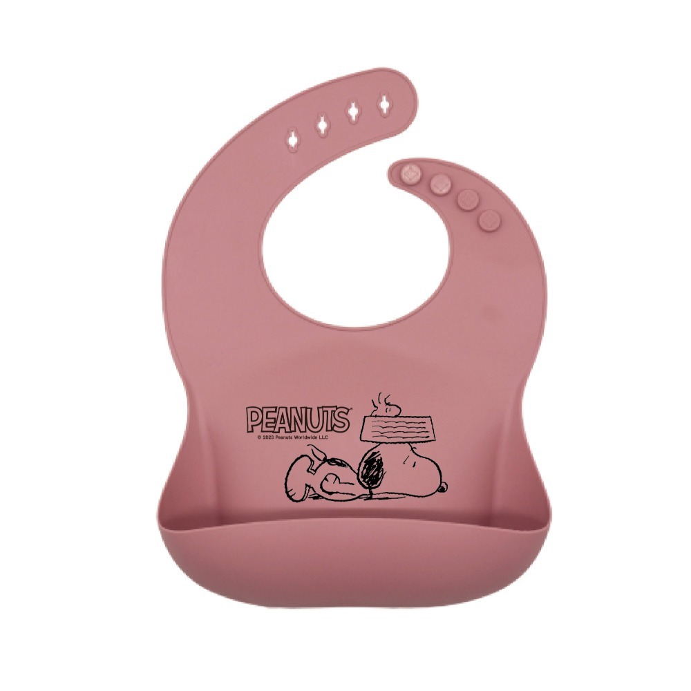 史努比 叉匙餐具組 食物咬咬棒 兒童圍兜 軟湯匙 固齒器 嬰兒指套牙刷 兒童餐具 SNOOPY-規格圖11