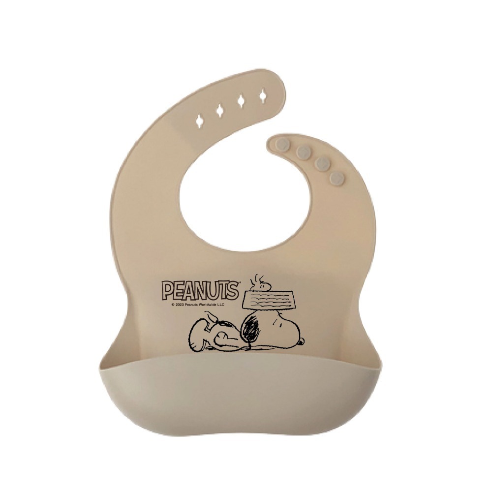 史努比 叉匙餐具組 食物咬咬棒 兒童圍兜 軟湯匙 固齒器 嬰兒指套牙刷 兒童餐具 SNOOPY-規格圖11