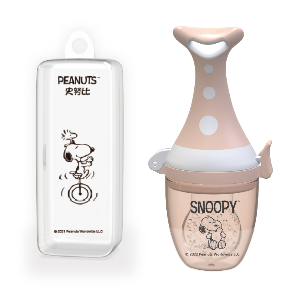 小魚造型咬咬棒-粉色(附收納盒)