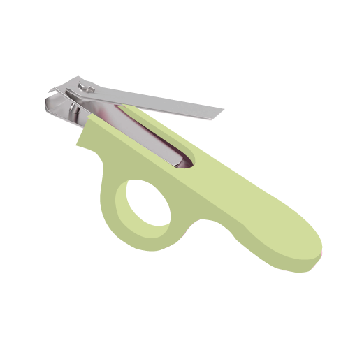 嬰兒指甲剪 (飛機型)-綠色