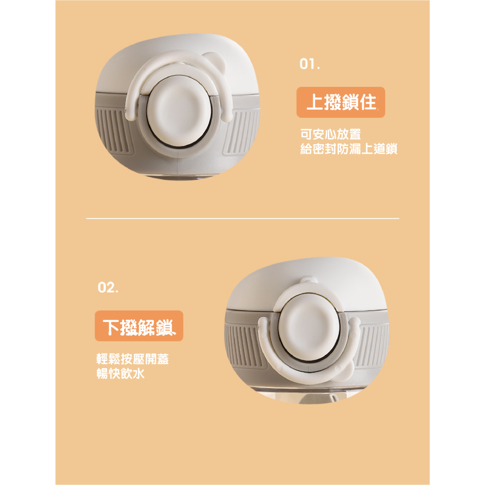 史努比 隨身手提水壺 防摔水壺 大容量水壺 tritan水壺 防漏水壺 兒童水壺 直飲水壺 吸管水壺-細節圖4