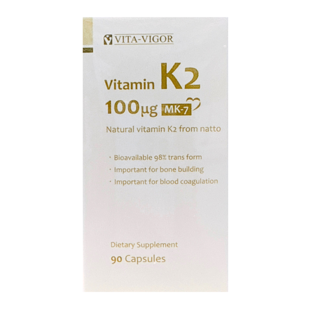 維格 維佳K2膠囊(MK-7)90粒/罐 維生素K2-規格圖3
