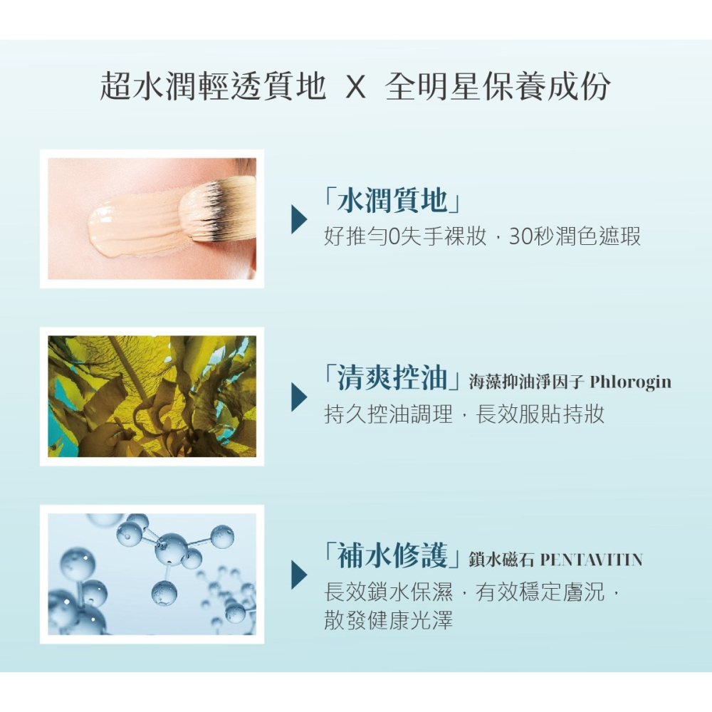 PSK 純物理全能潤色隔離霜 純物理全能輕透防曬乳 SPF50+-細節圖3