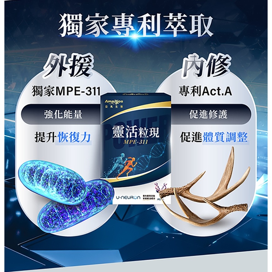 亞馬生醫 MPE-311 超能粒現/靈活粒現 30粒/盒-細節圖8