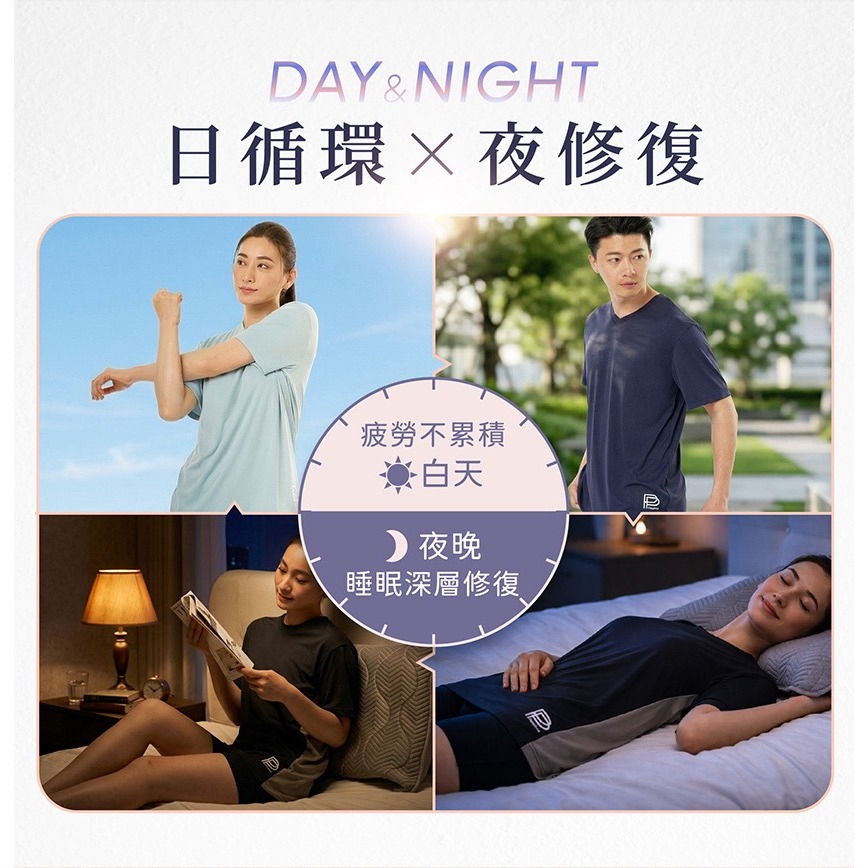 PP石墨烯粒線智能修復衣 短袖 短T 素T 智能衣 排汗透氣-細節圖6