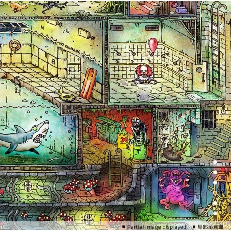 【現貨】Pintoo 平面拼圖 塑膠拼圖 Tom Parker 暗夜迷蹤 4000片-細節圖3
