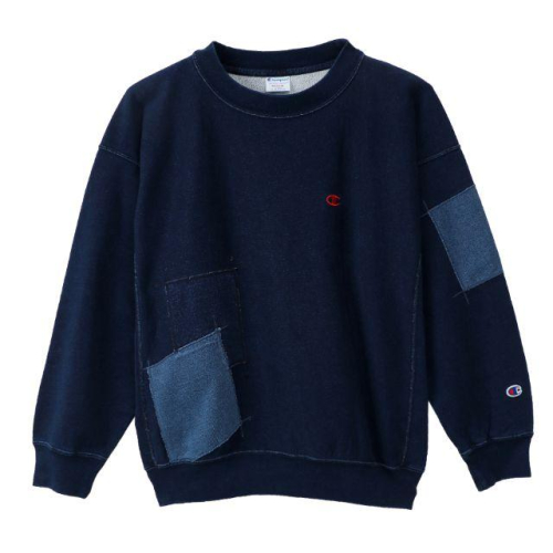 【全新】champion WOMEN＇S RW INDIGO大學TEE(10OZ) (深藍色) L