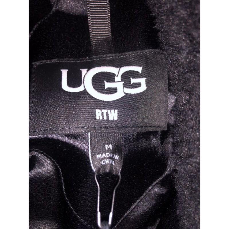 【全新】UGG 毛料外套 黑 M-細節圖2