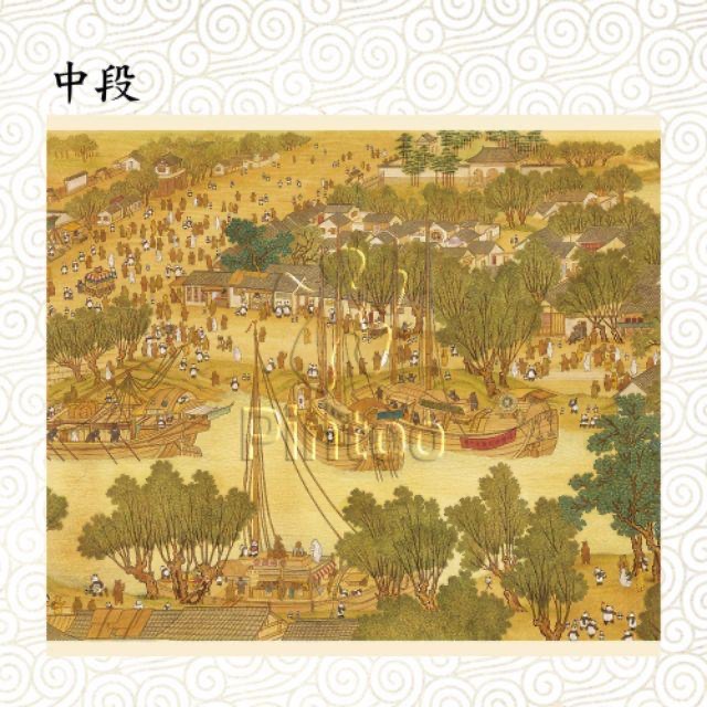 【現貨】Pintoo 塑膠拼圖 全景長版拼圖 - 熊熊上河圖 2000片/5600片-細節圖3