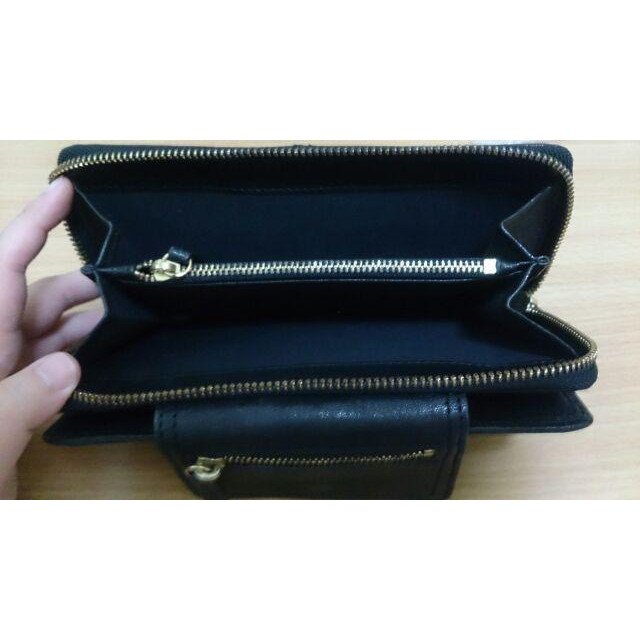 Rabeanco 真皮翻扣兩折皮夾 長夾-細節圖2