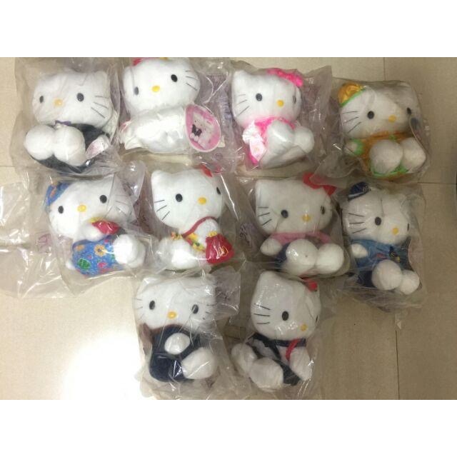 【絕版】戀愛麥語 麥當勞 hello kitty 1999 第一代玩偶 麥當勞篇-細節圖2