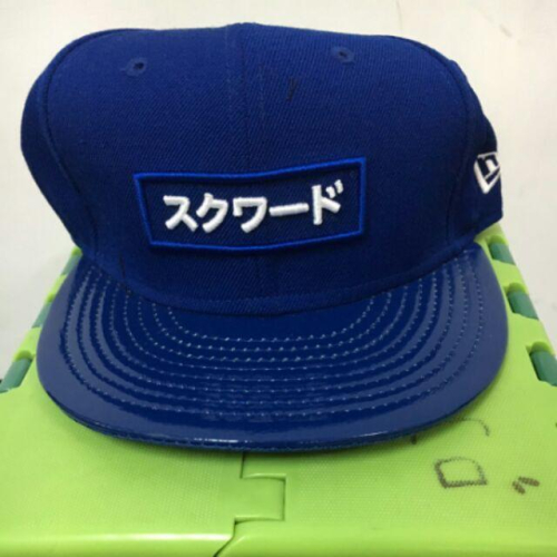 【全新】SQUAD x NEW ERA漆皮復刻日文後扣帽 藍