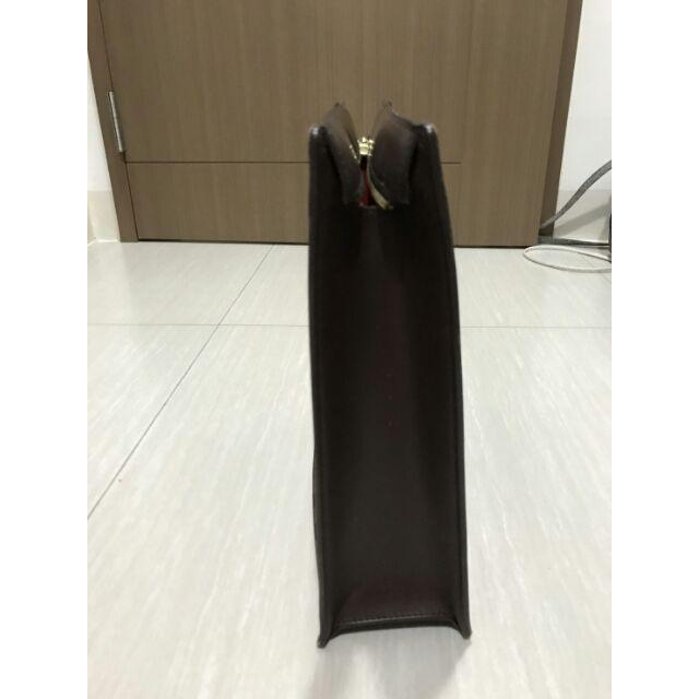 LV 經典棋盤格紋 硬版小方包-細節圖3