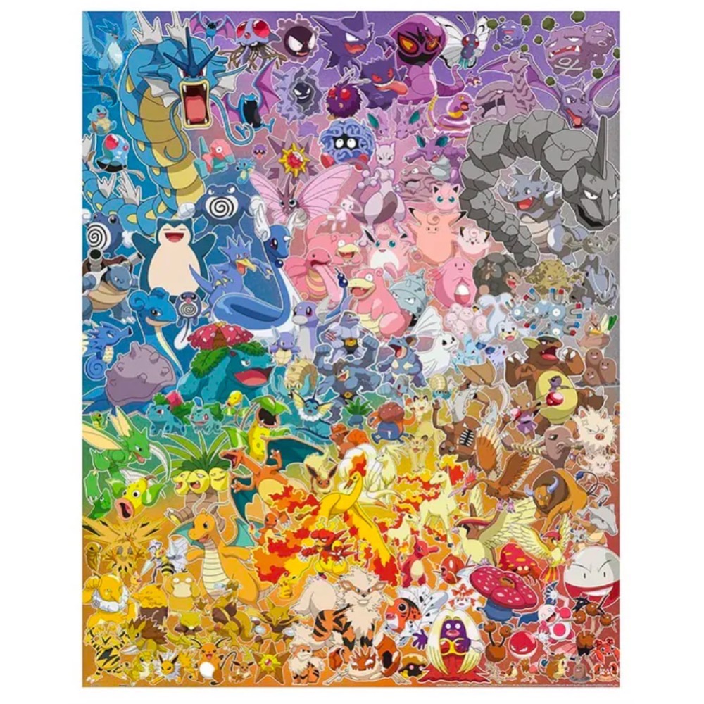 【現貨】Pintoo 平面拼圖 塑膠拼圖 寶可夢系列 初代大集合 2000片