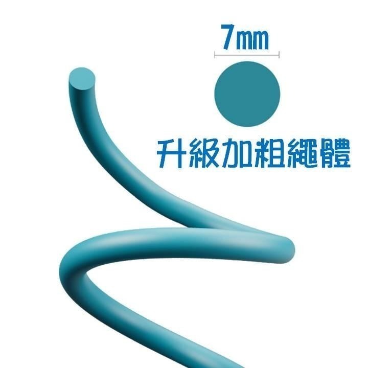 【台灣24H出貨】無繩跳繩 負重跳繩 大球跳繩 室內跳繩 泡棉球跳繩 運動健身 塑身塑型 燃脂爆汗 增高 不限場地-細節圖4