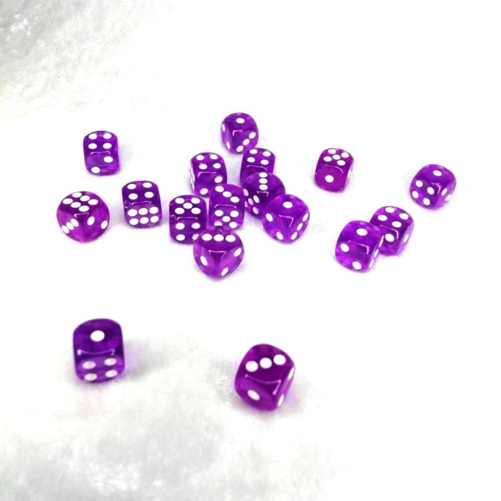 【台灣24H出貨】水晶骰子 邊長13.8mm 壓克力透明篩子 六面 邊角圓滑 硬度高 聚會 遊戲 KTV 夜店 桌遊必備-細節圖5