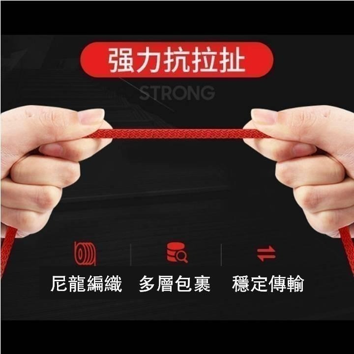 【台北24H出貨3色成本價清庫存】Micro 2.4A閃電快充線100公分 安卓 Micro 1米充電線 編織數據線-細節圖4