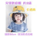 【台灣24H出貨5個月-6歲】韓版幼兒防疫帽 兒童防疫面罩 可拆卸面罩 漁夫帽 飛沫防護罩 防護帽  護目 護口鼻 帽-規格圖11