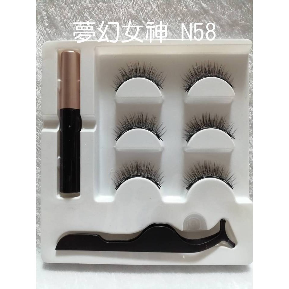 【台灣24H出貨女神約會神器十磁】磁石睫毛雙層鏡盒 送磁性眼線液+美睫夾 眼睫毛 磁性假睫毛 磁鐵假睫毛 防水 濃密自然-規格圖11