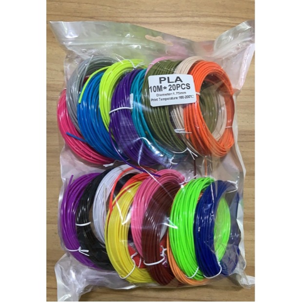 【台北24H出貨20色高溫筆用】3D列印筆用高溫PLA彩色線材 請先確認您的筆是否適用 臨摹板 3D打印筆 3D立體筆-細節圖3