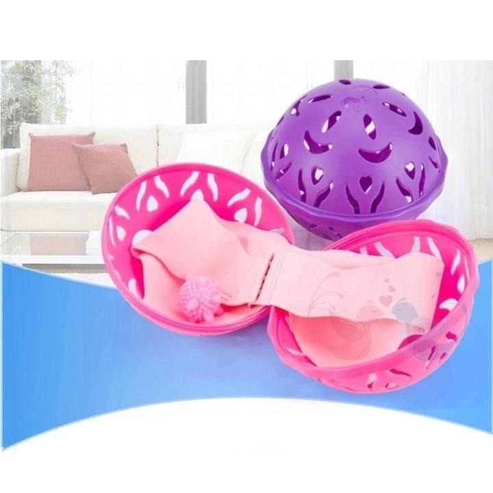 【台灣24H出貨 送洗衣袋】內衣保護球 胸罩洗衣球 內衣洗衣球 胸罩保護球 精緻機洗保護球 內衣洗衣袋 胸罩洗衣袋 洗衣-細節圖3