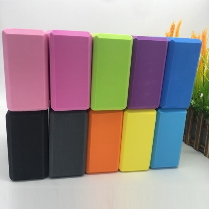 【台灣24H出貨6色】高密度瑜珈磚 40D EVA 入門瑜珈磚 瑜伽磚 Yoga Block 瑜珈枕瑜伽枕 瑜珈用品 磚-細節圖9