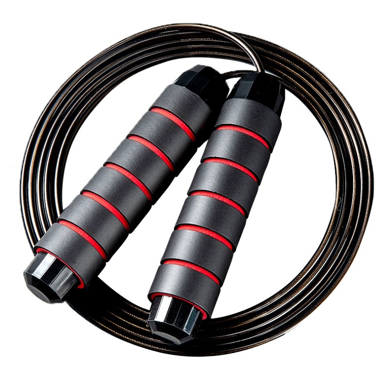 【台灣24H出貨 4色高階】負重跳繩 鋼絲跳繩 軸承跳繩 訓練跳繩 競技跳繩 重訓跳繩 可調節長度 居家健身 有氧 增高-規格圖11