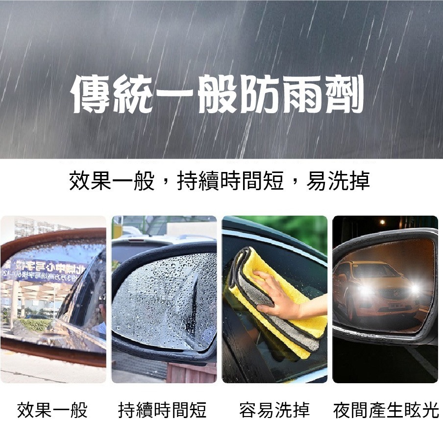【台灣24H出貨】車用後照鏡防雨膜 汽車後視鏡防水貼 照後鏡後照鏡防水膜 後視鏡照後鏡後照鏡防雨膜 後視鏡貼 防水防霧-細節圖2
